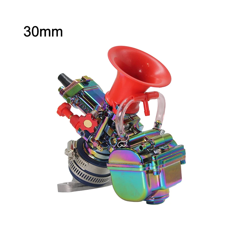 ZSDTRP YD28mm YD30mm Yoshimura Motorcycle Competitive Carburetor with Power Jet for Suzuki for Yamaha Buggy Quad GoKart Pit Bike - Цвет: 30mm colour