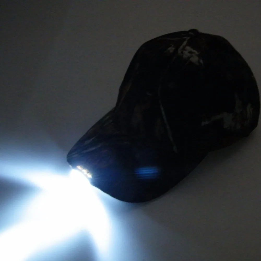 fishing hat with light