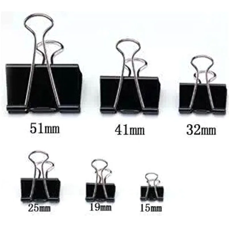 Clip Art Black Paper Clip online get cheap black paper clips aliexpress com alibaba group high quality metal binder 40pcslot creative memo clip office school home