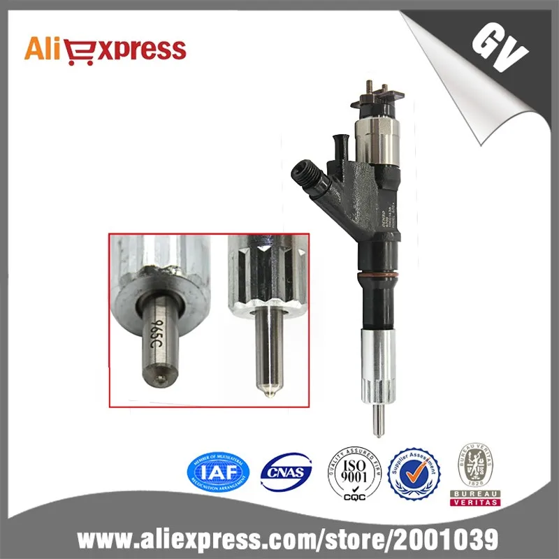 Инжектор Common rail 095000 6700 для Denso инжектор дизельного топлива части Впрыска common OEM