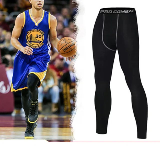 US $9.66 Basketball Compression Pants Sports Running Tights Men Jogging Leggings Fitness Gym Clothing Sport 