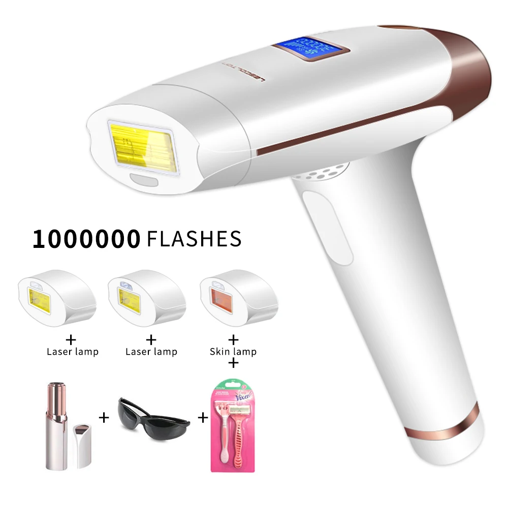 Lescolton 3in1 700000 pulsed IPL Laser Hair Removal Device ...