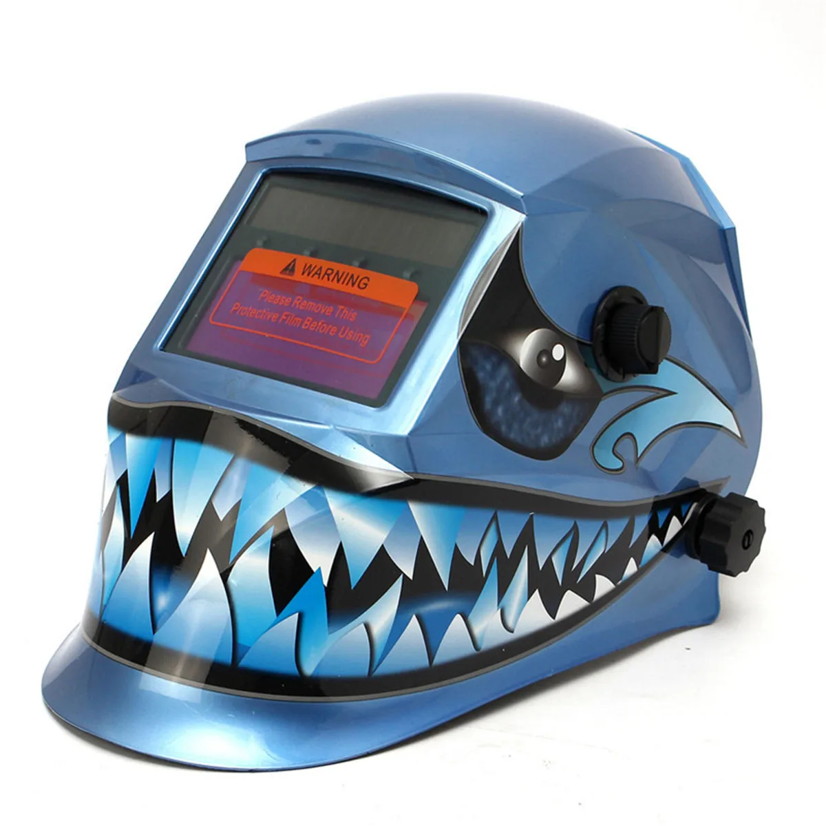 

New Auto Darkening Welding Helmet Mask Blue Style Arc Tig Mig Grinding with Adjustable Headband Sensitivity Control