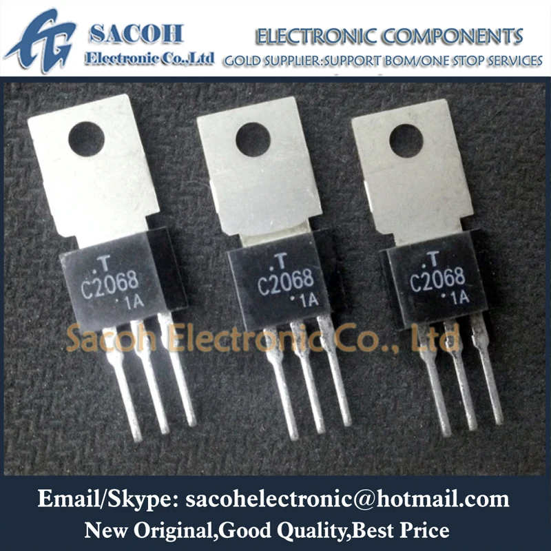 

New Original 10PCS/Lot 2SC2068 C2068 OR 2SC2060 OR 2SC2061 OR 2SC2062 TO-202 500MA 300V SILICON NPN TRIPLE DIFFUSED TYPE