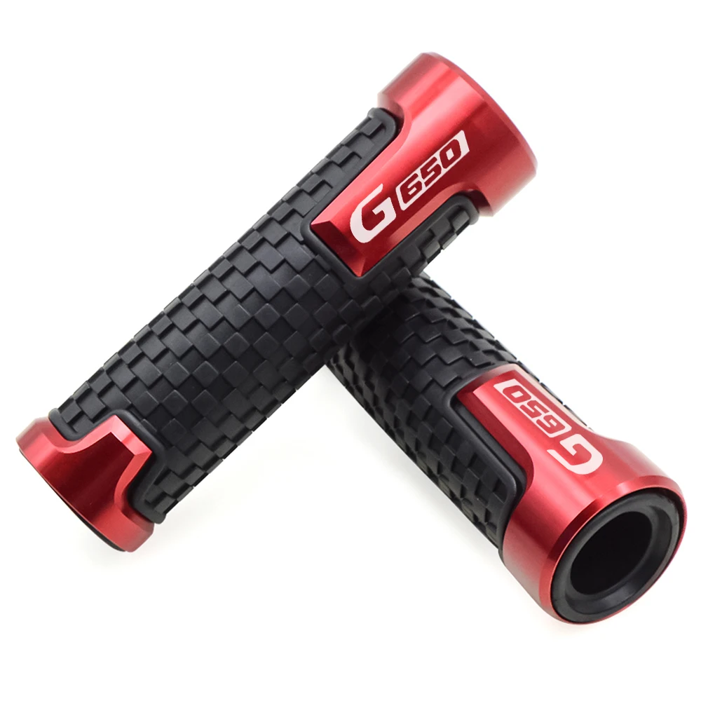

7/8" Motorcycle CNC Handlebar Hand Grips Bar End Gel Grip For BMW G650 Sertao 2008-2016 2009 2010 2011 2012 2013 2014 2015