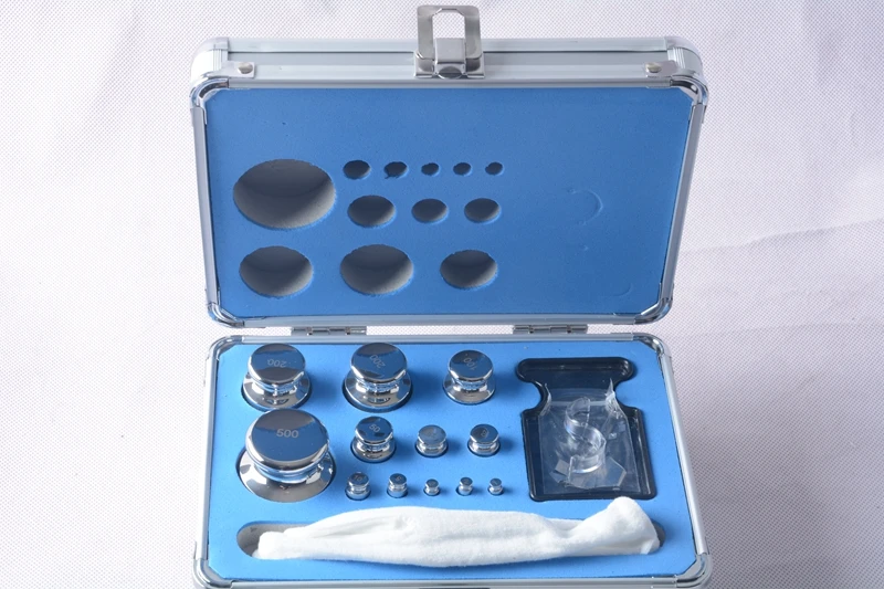 

F1 Grade 24pcs 1mg-500g 304 Stainless Steel Digital Scale Calibration Weights Kit Set w Certificate, precision Packed