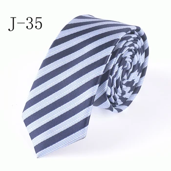 

5cm designer tie traditional skinny necktie woven polyester gravatas