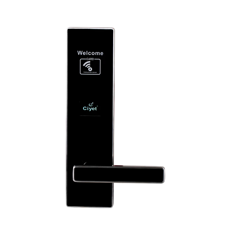 High tech hotel keyless card reader wireless door lockin Locks from Home Improvement on