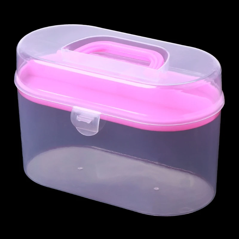 

Sewing Kit Tool Storage Box Needle Thread Scissor Organizer Medicine Container