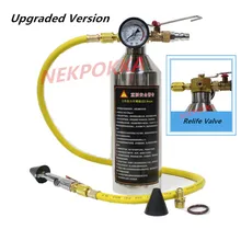 Заподлицо канистра Пистолет наборы чистый набор инструментов R134a R12 R22 R410a R404a для авто A/C кондиционер