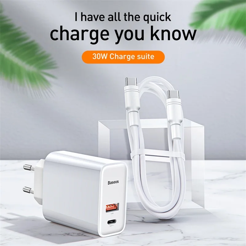 Baseus Quick Charge 4,0 3,0 USB Зарядное устройство для iPhone Xiaomi samsung huawei SCP QC4.0 QC3.0 QC C PD для быстрого настенного мобильный телефон Зарядное устройство