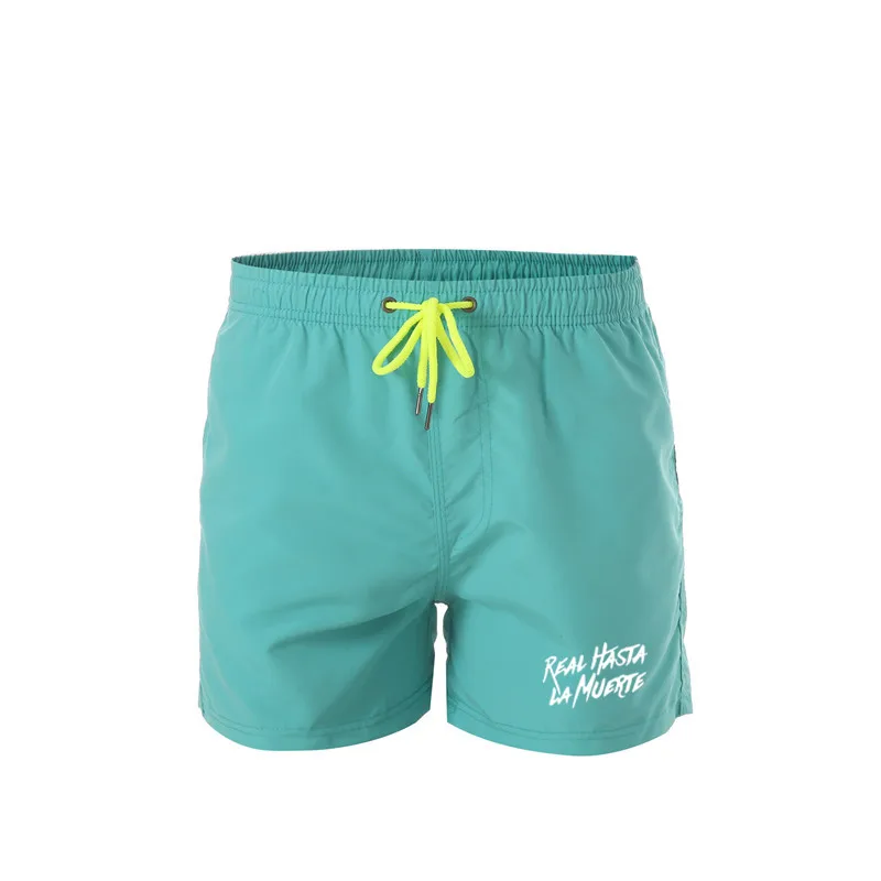 Летние пляжные шорты мужские плавки спортивные штаны для бега шорты быстросохнущие морской прибой мужские бордшорты