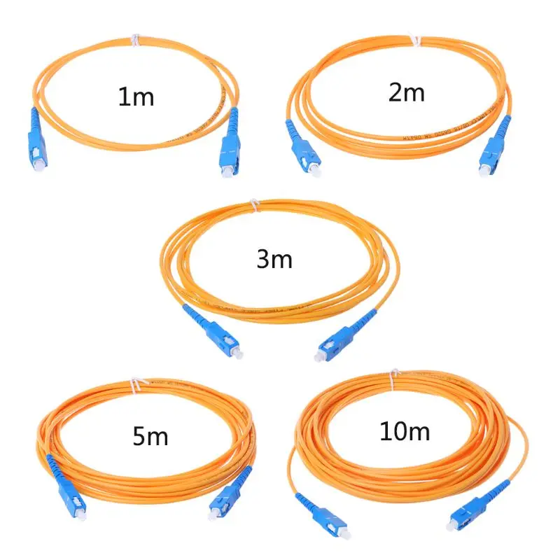 

2019 New SC/UPC-SC/UPC-SM 3mm Fiber Optic Jumper Cable Single Mode Extension Patch Cord Electrical Equipment