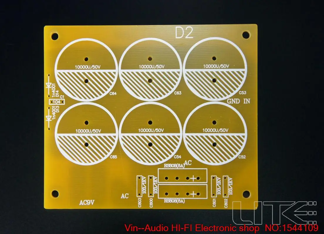

1PCS VIN D2 power filter plate empty plate FREE SHIPPING