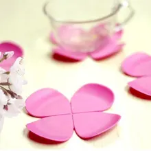 FG106 Soild последователем термостабильность интересные салфетки коврики колодки чашка 20 штук(партия