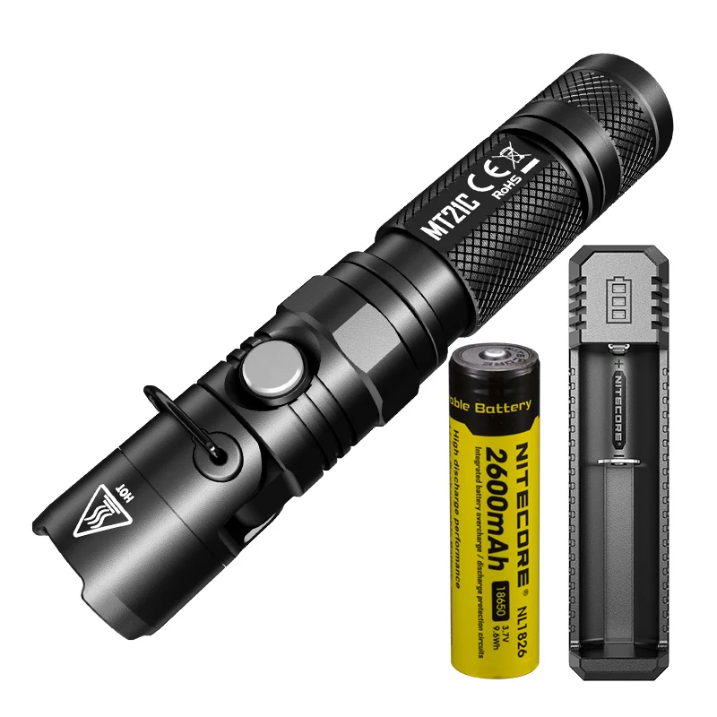 Nitecore mt21c ультра яркий маленький прямой многофункциональный вращающийся на 90 градусов яркий Магнитный всасывающий фонарик - Испускаемый цвет: MT21C x NL1826 x UI1