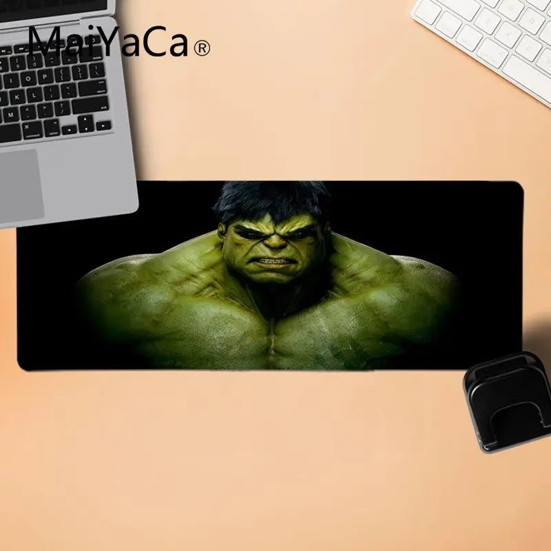 MaiYaCa Marvel Невероятный Халк Удобная мышка коврик игровой резиновый коврик для компьютерной мыши мышь прочный коврик для мыши на стол - Цвет: LockEdge 30X90cm