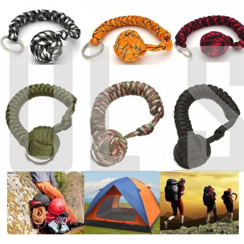 EDC Открытый браслет для самозащиты выживания кулон с узлом 550 семиядерный зонтик