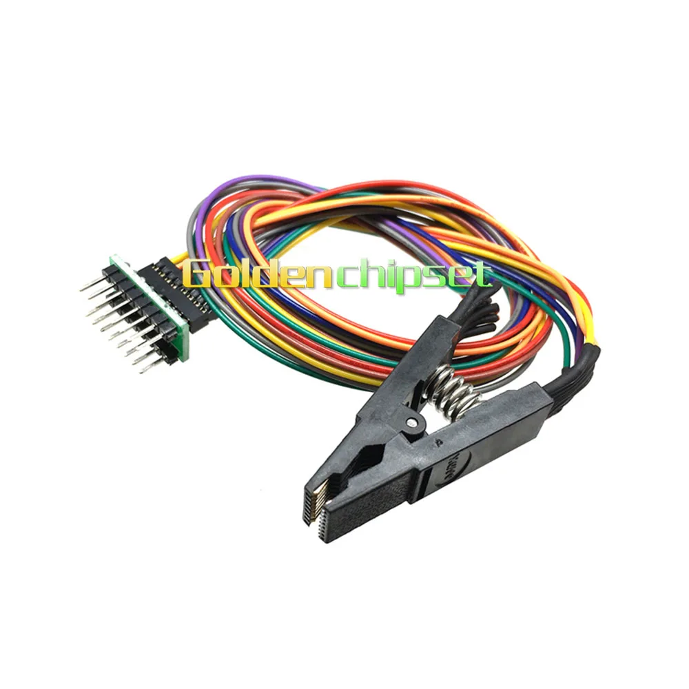

Programmer Test Clip SOIC16 SOP16 Flash Chip Test Clip SOP16 SOP SOIC 16 SOIC16 IC Test Clamp with SPI Cable