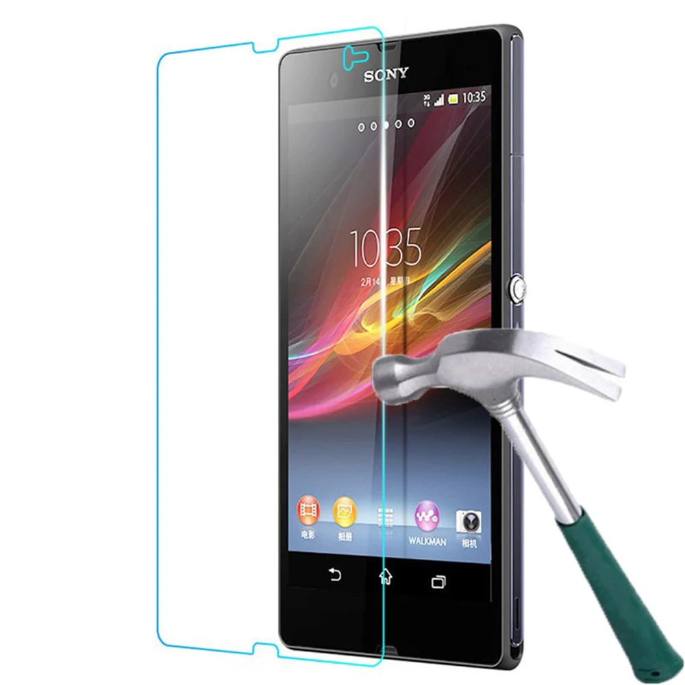 Закаленное стекло 2.5D для защиты экрана пленка Sony Xperia Z1 Z2 Z3 Z4 Z5 Compact Mini Z Z5P 10 шт.|screen