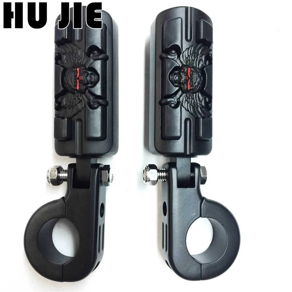 Мотоцикл 1 1/" Highway Skull Foot Peg подножка p-зажимы для KAWASAKI VULCAN VN400 VN800 VN900 VN1500 VN2000