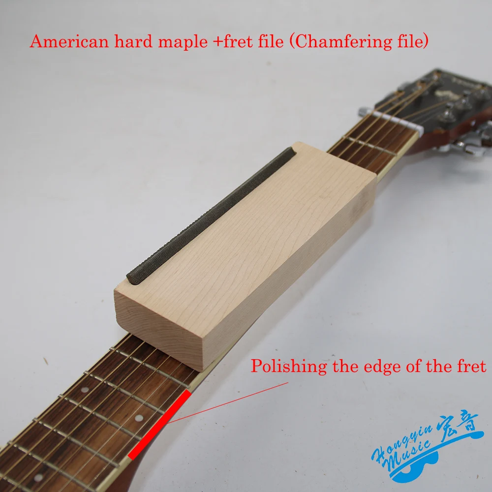 Bakelite Guitar Fret Crowning Luthier File American Hard Maple Iron