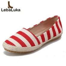 Tuyoki/женские рыболовные туфли из натуральной кожи женские полосатые туфли с круглым носком для мам повседневные женские туфли на плоской подошве для отдыха Размеры 35-39