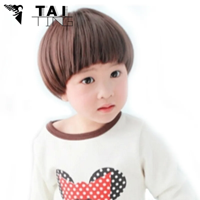Fashion Boy Synthetic Hair Wig Cute Children Perruque Peruca Realistic