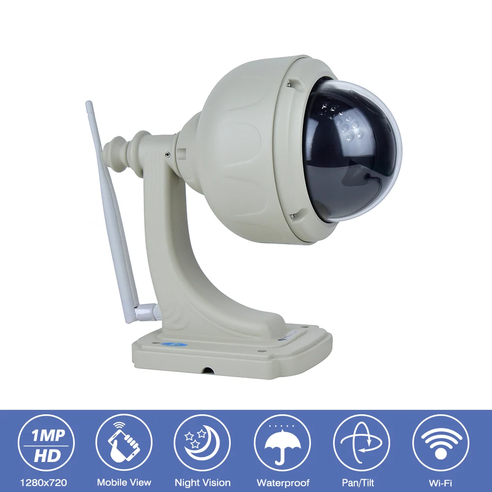 Outdoor IP66 Waterproof Network font b Wireless b font WiFi Camera 1MP HD 720P IP Camera
