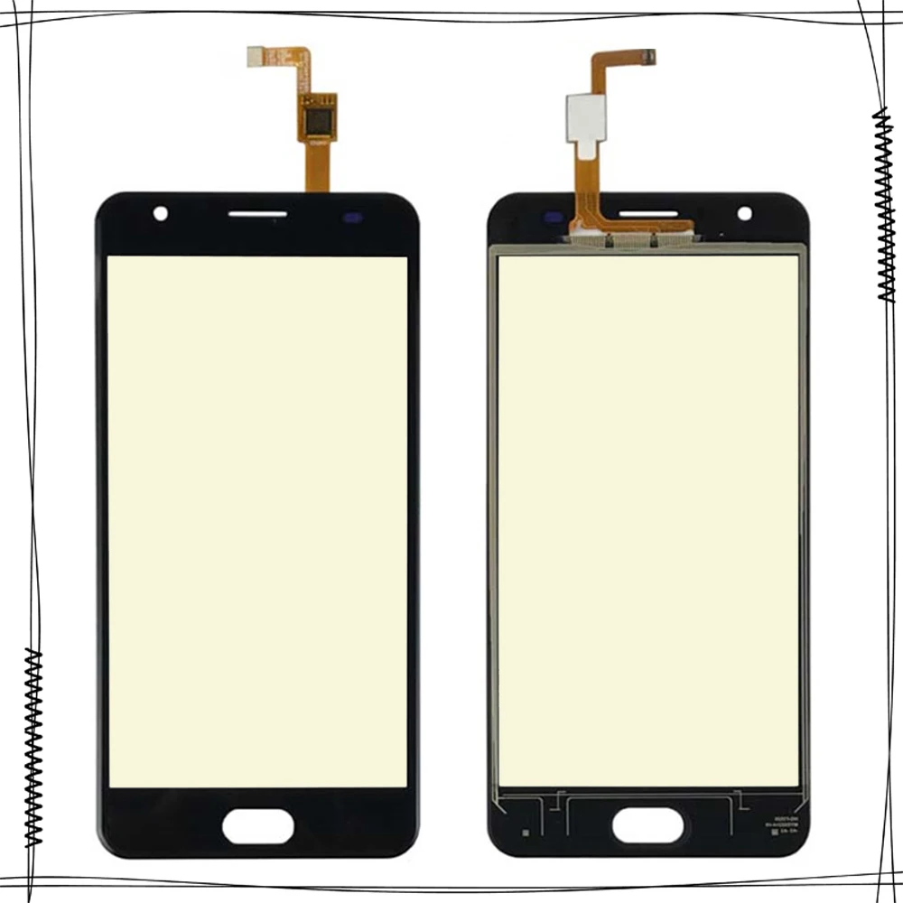Черный/белый сенсорный экран для Oukitel K8000 дигитайзер сенсорная панель стеклянный