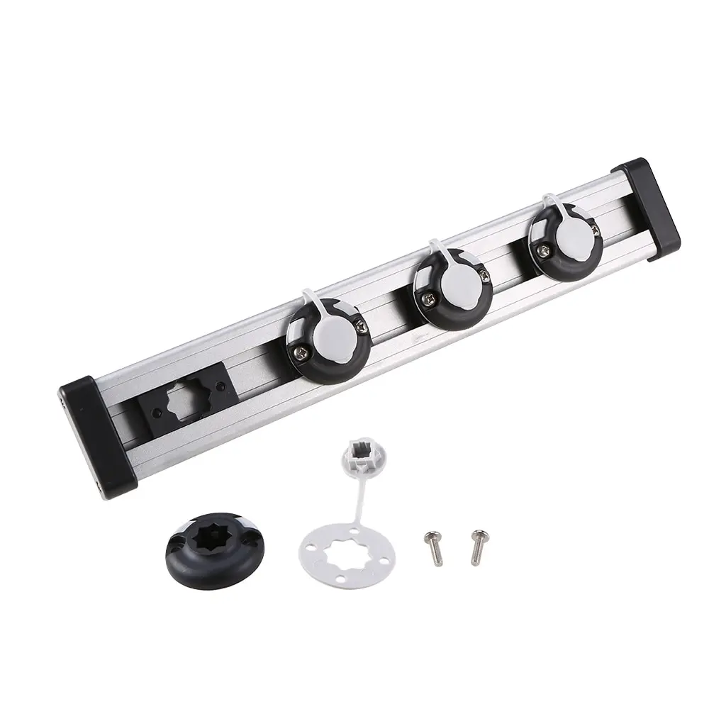 

Kayak Mounting Track Rack Black Nylon Kayak Safety Rack Support for Inflatable Fishing Rowing Boat Canoe Kayak DIY Accessories