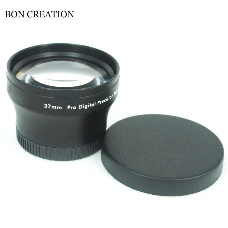 Теле объектив для видеокамеры 37 мм 2 0 x|camcorder lens|lens 37mmlens brands |