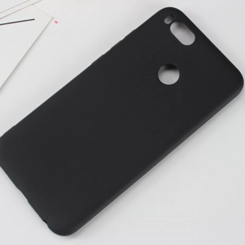 Чехол для Xiaomi Mi A1 силиконовый защитный черный чехол телефона Mi5X 5X |