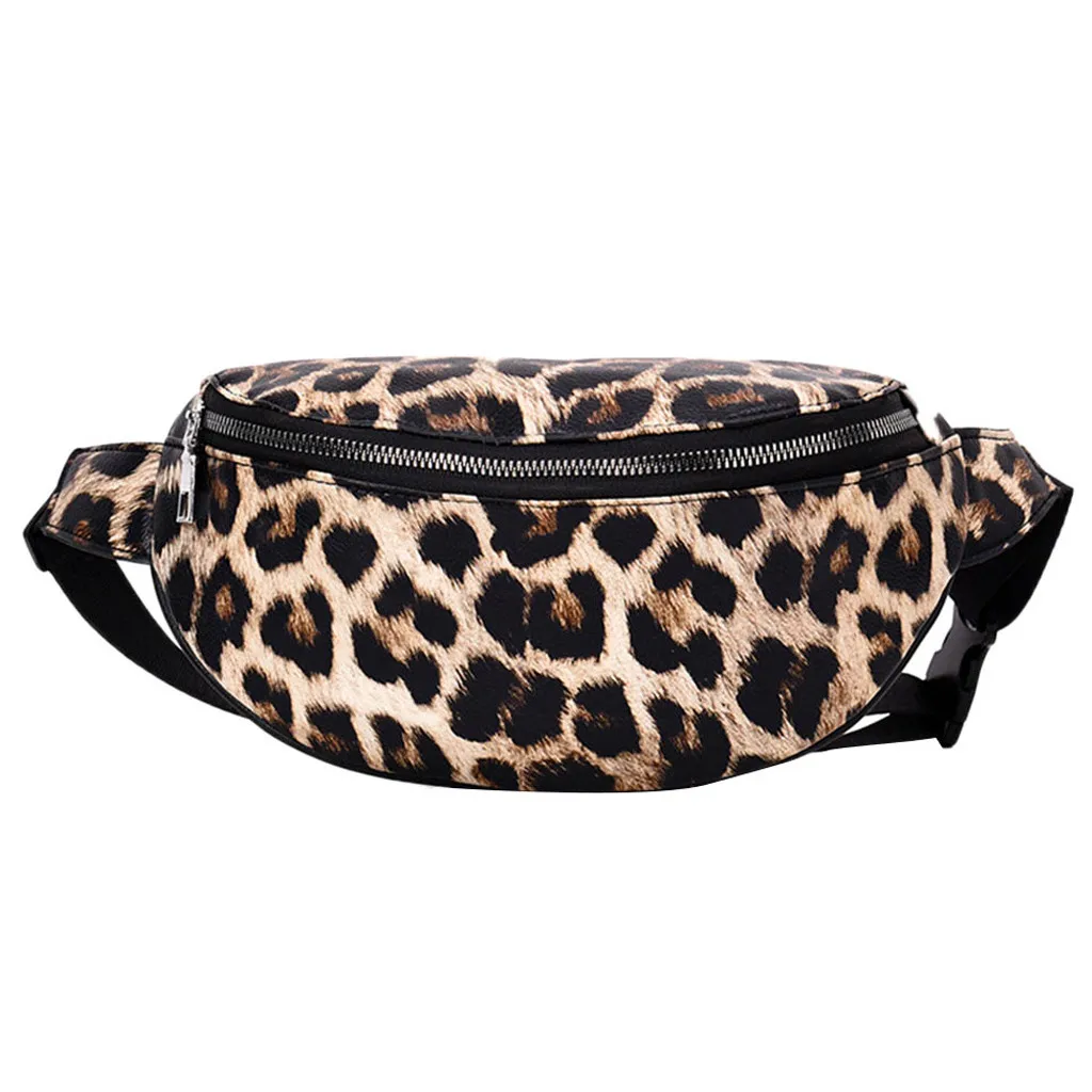 Sleeper#501 Новинка модная нейтральная уличная леопардовая сумка-мессенджер на молнии Спортивная нагрудная сумка поясная сумка уникальная