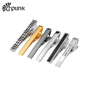 

Men Tie Clip Set 6pcs Mixed Fashion Tie Bar Clasp Pin Business Necktie Clip Set father's day gift