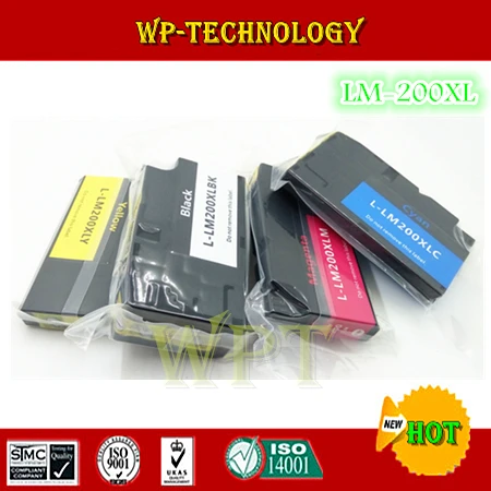 

Один комплект совместимых картриджей LM200, LM-200XL для Lexmark OfficeEdge Pro4000c Pro4000 Pro5500 Pro5500t