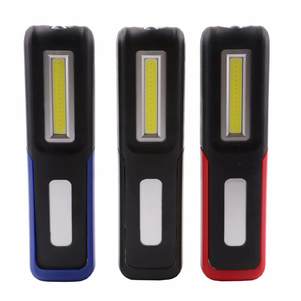 

New COB LED+XPE LED Flashlight Torch Handy Lamp Flashlight Rechargeable Work Camping Light Energy Saving Lamp With Magnet Hook