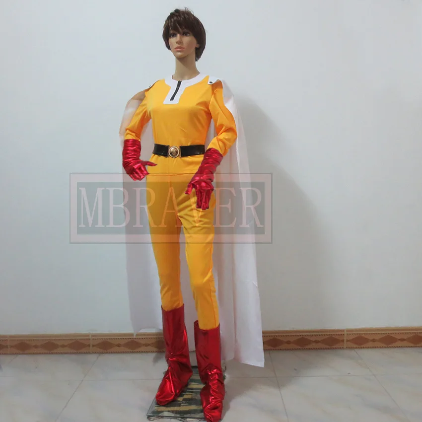 Custom-made ONE PUNCH-MAN Saitama Cosplay Costume - Fighting Uniform inspired by Japan Anime in Any Size image 2