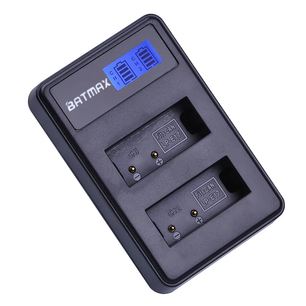 LP-E17 LCD Dual USB Charger 05 