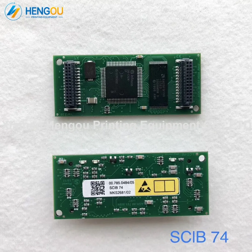 

2 Pieces SM74 SM102 CD102 Board Part ASK 00.781.9604 MKS2681/02 00.785.0484/05 Small Circuit Board SCIB 74 for LTK500 Board