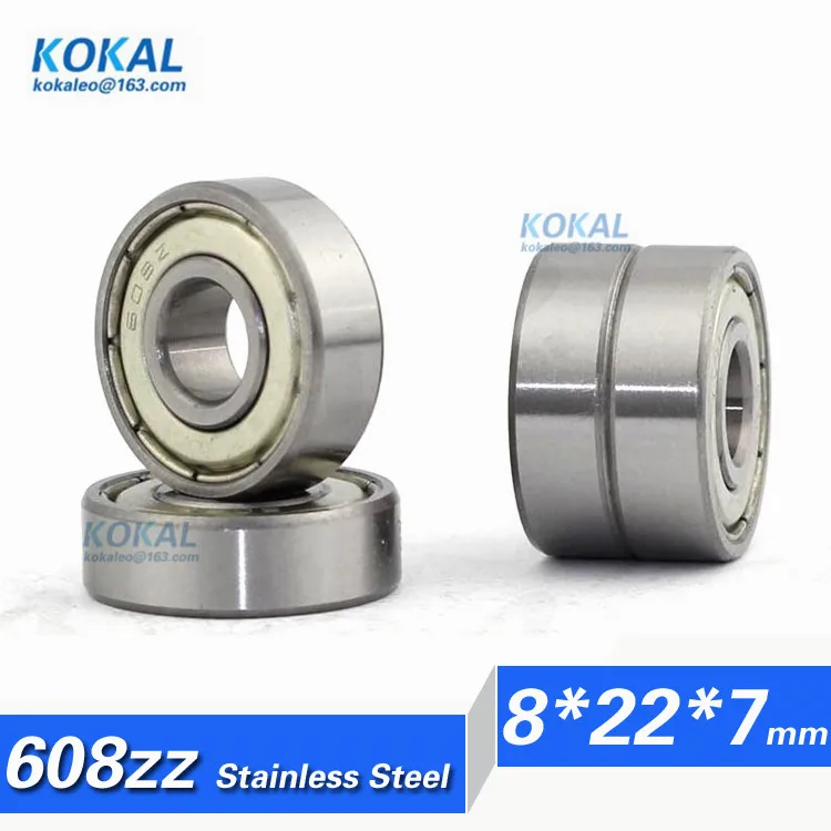 

[CM608ZZ]Free Shipping 10pcs chrome steel Gcr15 160018zz 80018zz 60018zz 608zz ball bearing 8mm*22mm*7mm