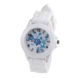 2017 силиконовые резиновые гелевые кварцевые аналоговые спортивные женские наручные часы в подарок relogio feminino masculino Uhren relojes Fe22