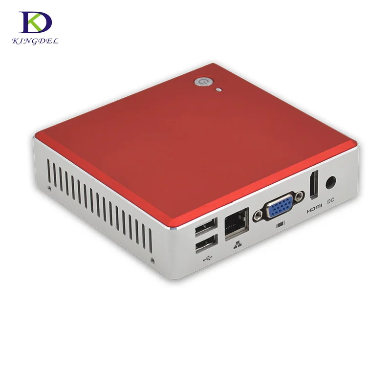 Kingde Intel мини ПК Windows10 Ubuntu Z8350 четырехъядерный 2G 4 Гб ОЗУ HDMI бизнес бытовой компьютер