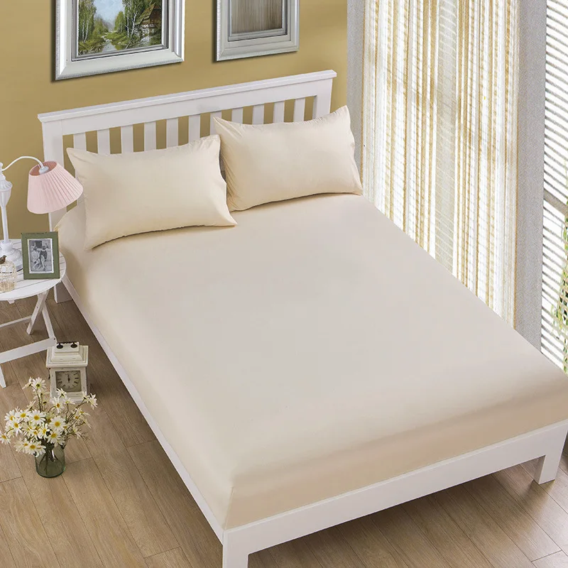 naturelife solid color fitted bed sheet bedding cover soft mattress bed sheets pilling
