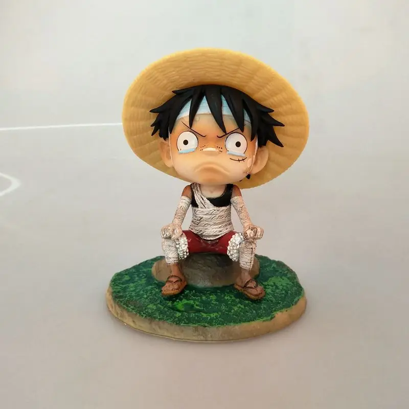 Аниме цельная Обезьяна D Luffy Cry Ver ПВХ фигурка Коллекционная модель кукла игрушка 13
