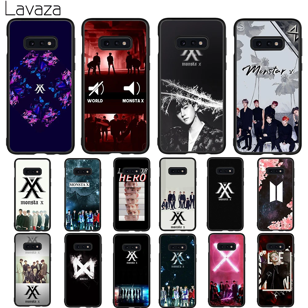 Мягкий чехол для мальчика Lavaza Monsta X KPOP Galaxy A3 A5 2016 2017 A6 plus A7 A8 A9 J6 2018 A10 30 40 50 70 |