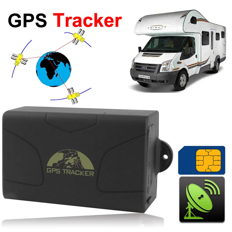 GSM/GPRS/GPS Портативная система слежения за автомобилем Поддержка карты памяти TF: