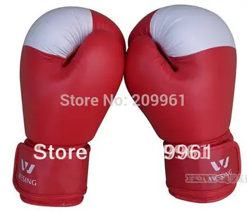 

3 color high quality PU Training Sandbag Sanshou Fighting Thai Boxing gloves mitts mitten 10 ounce lose weight fitness