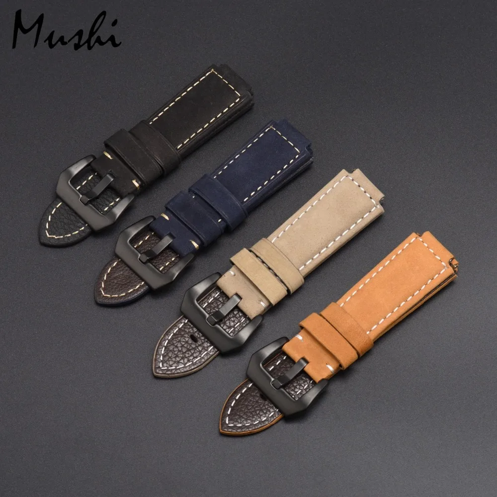 Ремешок из натуральной кожи для часов Timex T49859 | T2N720 T2p141 T2n722 723 738 739|Ремешки часов|