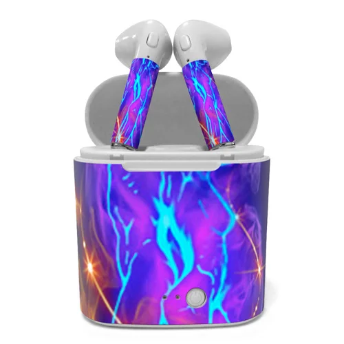 

Free drop shipping Waterproof Skin Cover for i7S TWS skin sticker for airpods